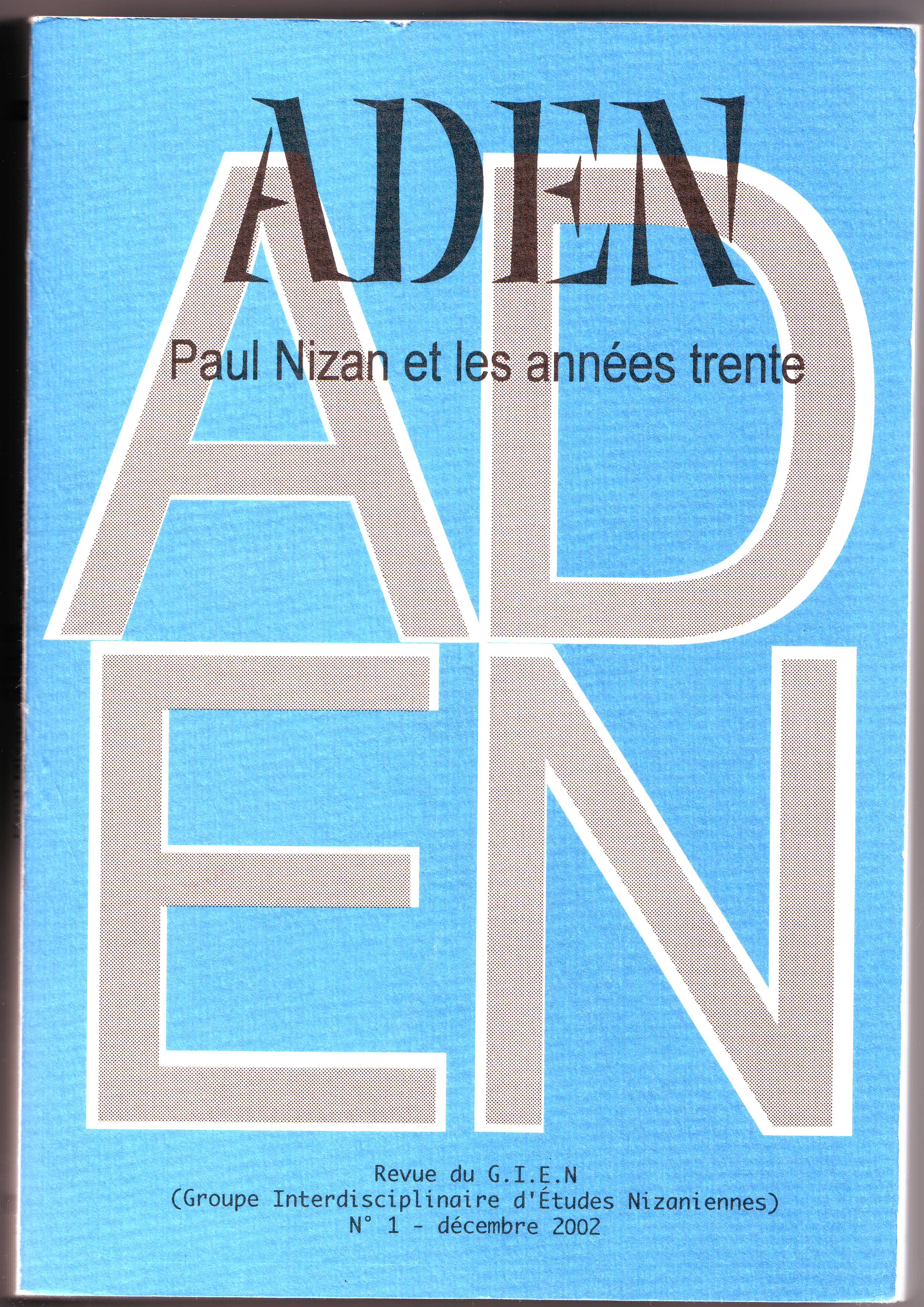 Revue Aden 1